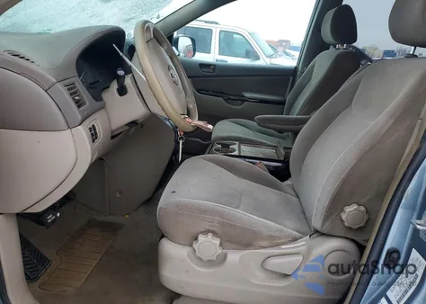 2004 Toyota Sienna Ce из США, поврежденный, VIN 5TDZA23C44S055107